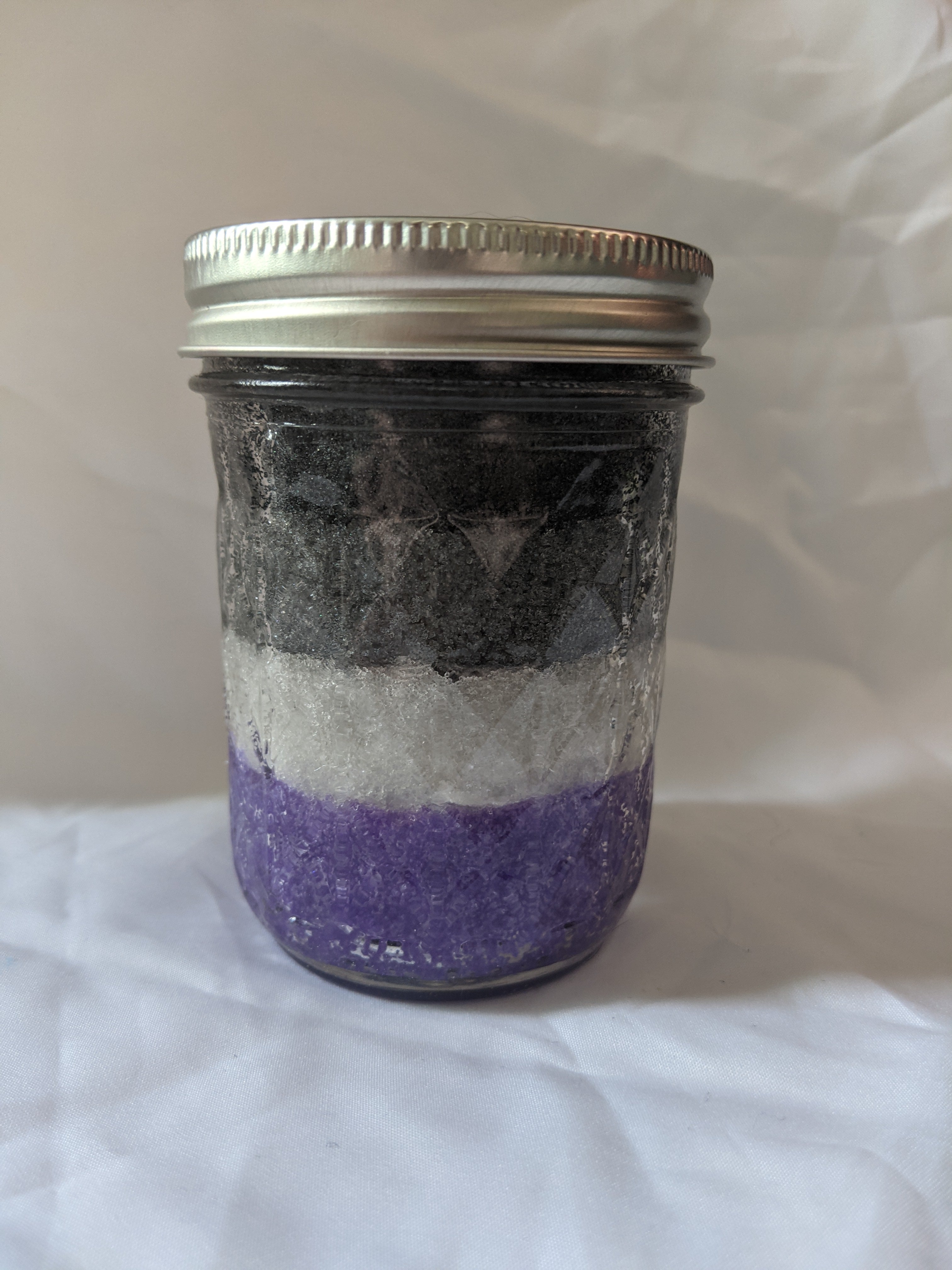 Asexual Pride Sugar Scrub